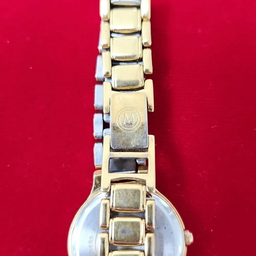 Authentic ladies Movado Vintage Palio Gold & stainless Quartz Wrist Watch